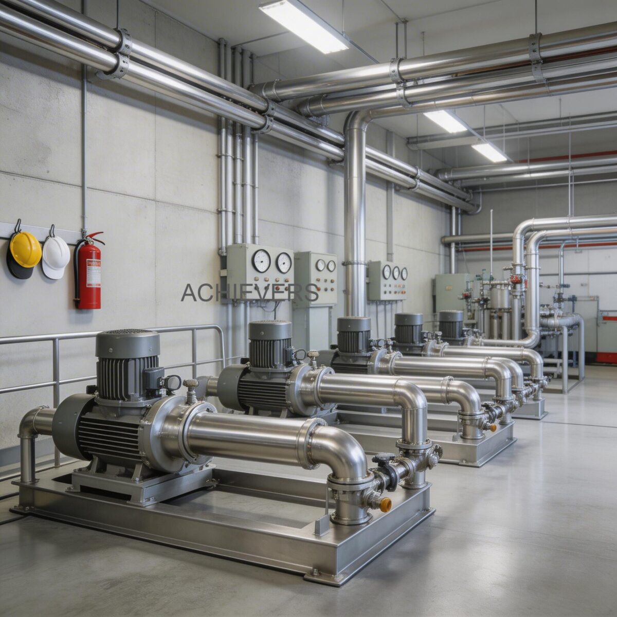 Fuel Transfer Pumps operating productively at a global industrial site with proper housekeeping and maintenance