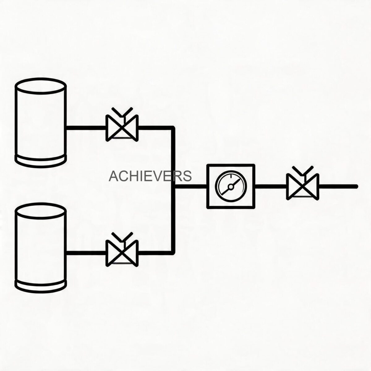 Technical schematic cross-section of automatic shutoff fuel nozzles showing the Venturi tube mechanism, poppet valve, and digital flow meter integration