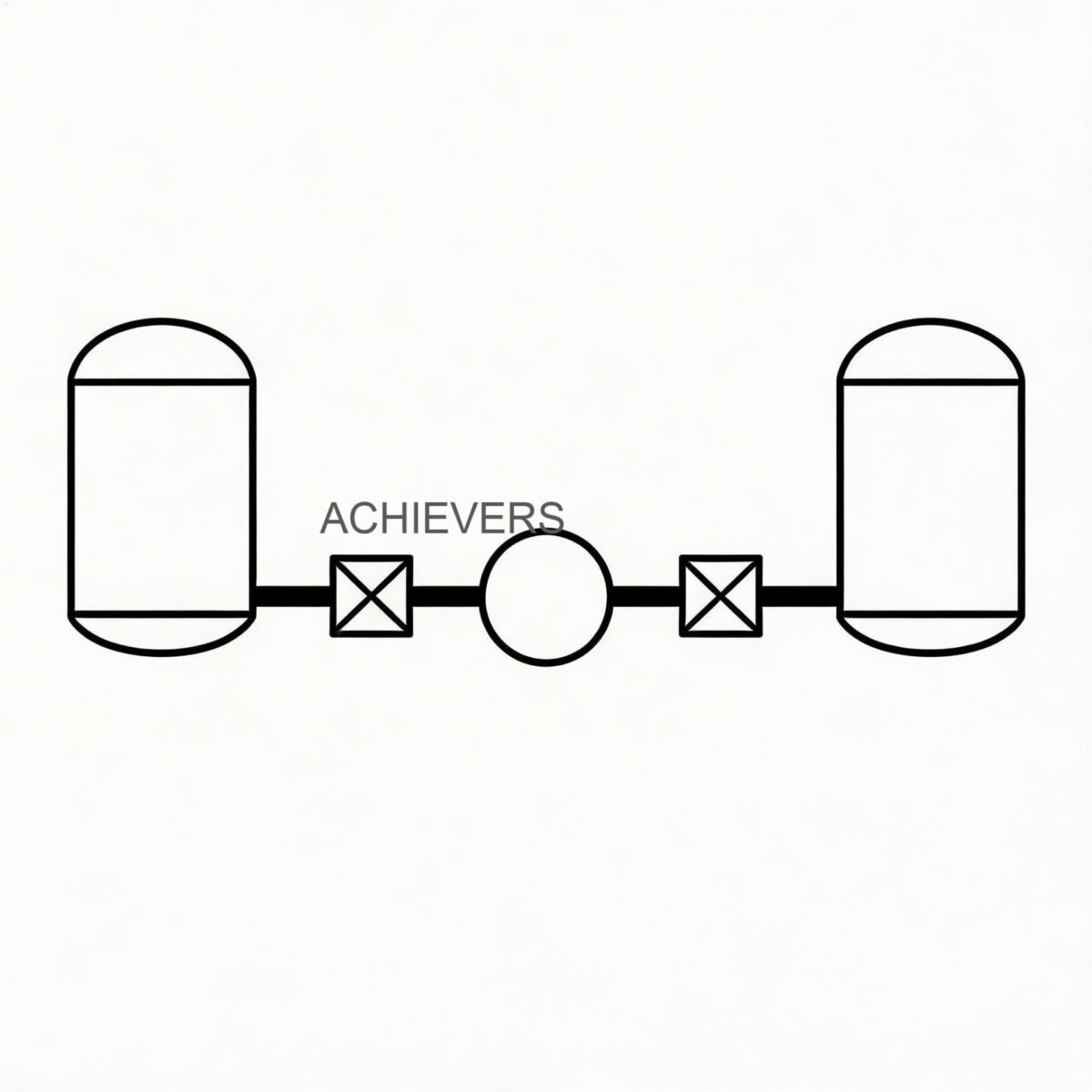 Process flow diagram showing fluid transfer sequence from bulk storage through the pump, oval gear flow meter, and auto shut-off nozzle of Mobile Diesel Dispensers