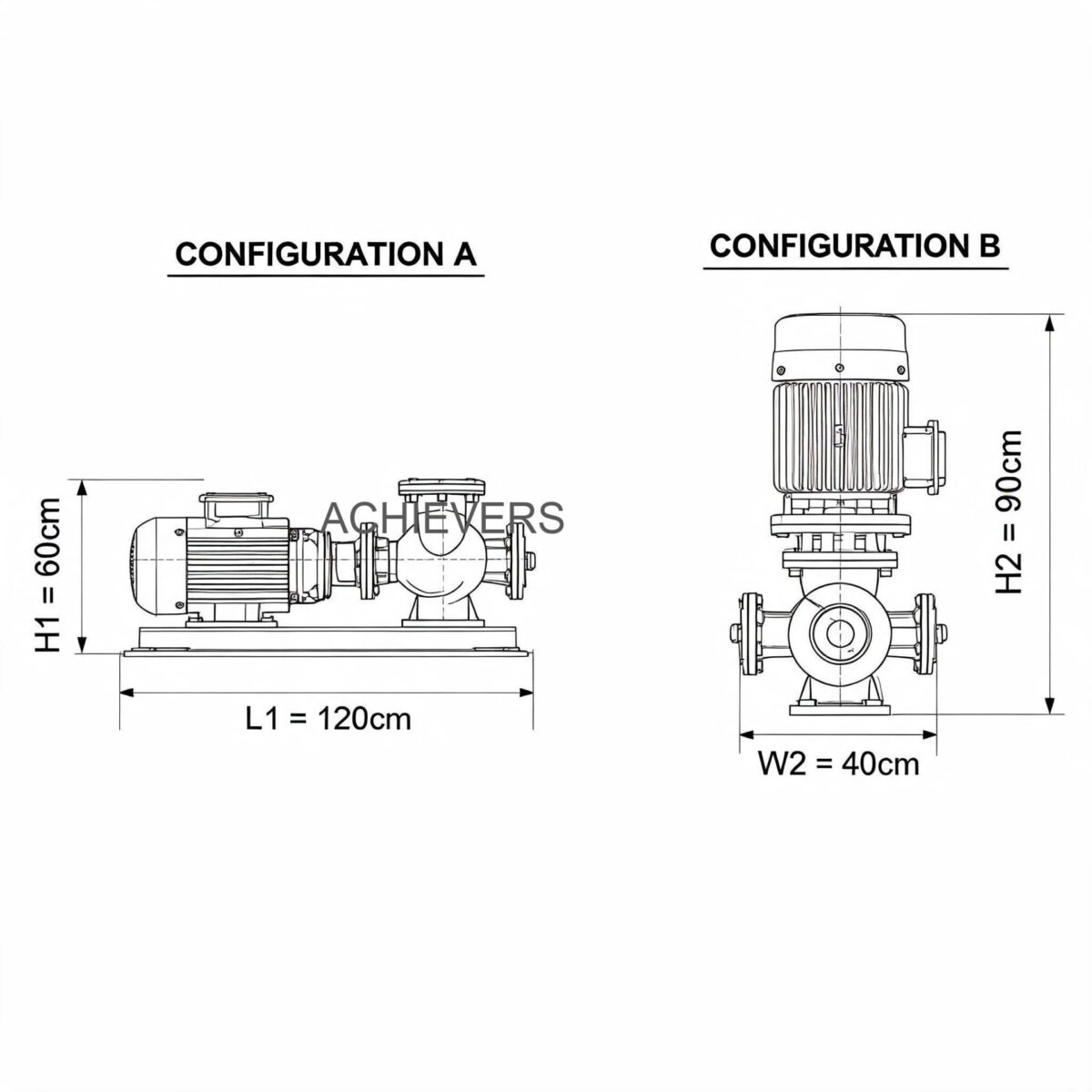 Technical comparison diagram highlighting the key differences between Fuel Nozzles variants and internal poppet structures