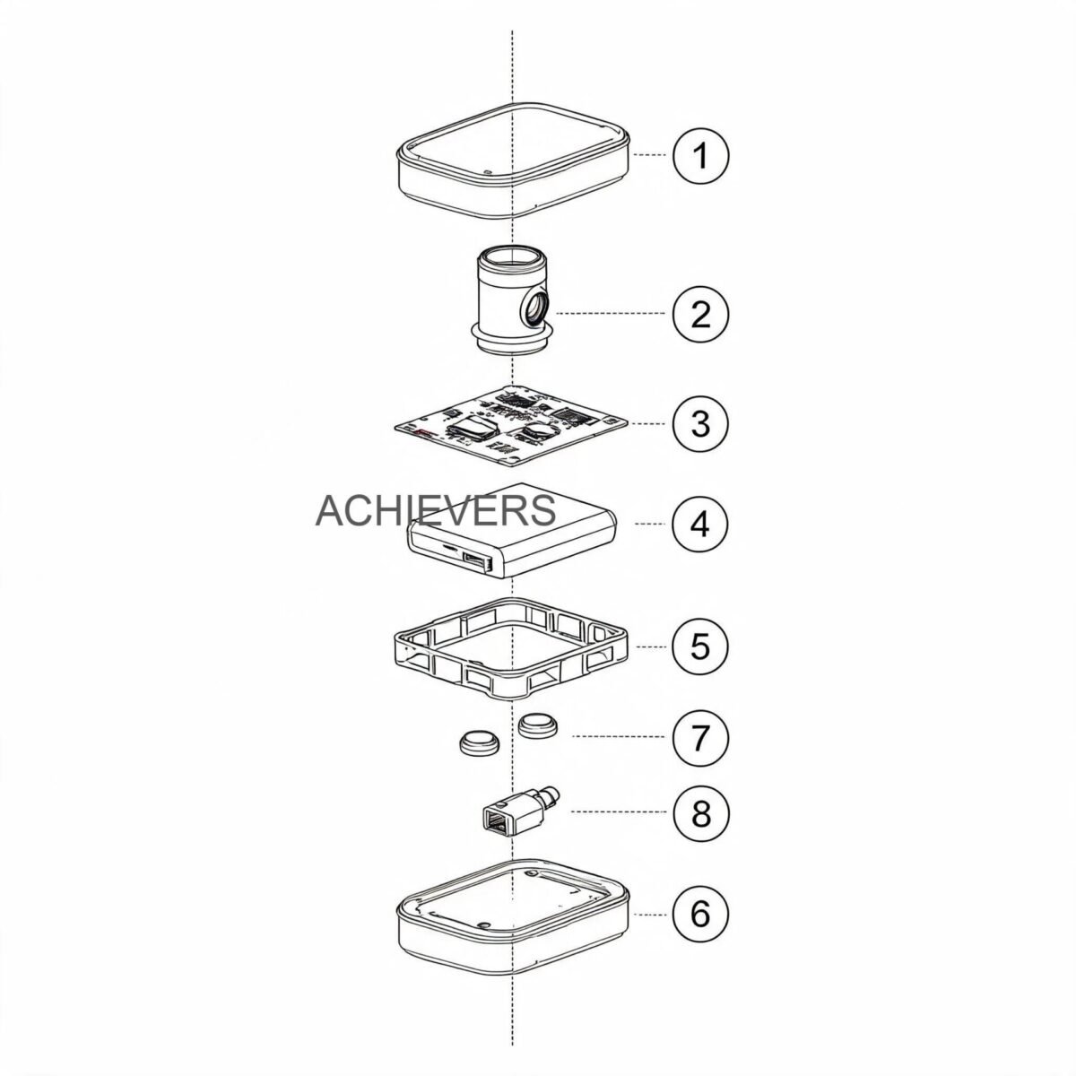 Technical schematic of Fuel Consumption Meters showing signal flow path, output terminals, and measurement principle