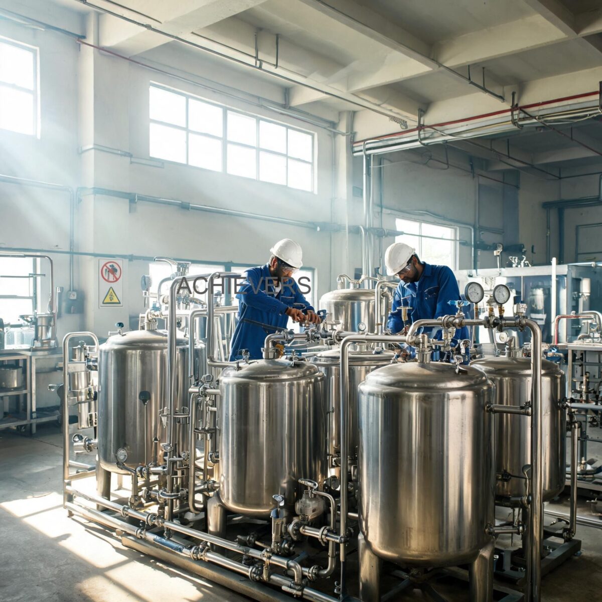 A heavy-duty Liquid Batching System installed at an Indian industrial site, demonstrating correct piping setup with upstream Y-strainer and air eliminator for accurate diesel and lube oil measurement