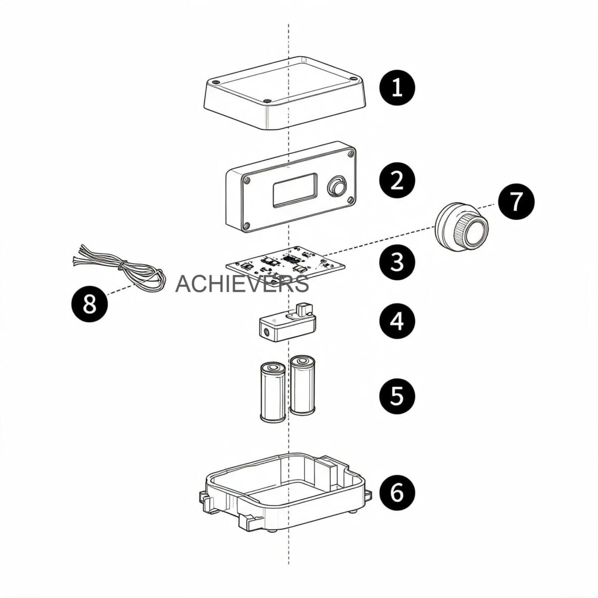 Technical schematic of Turbine Flow Meters showing signal flow path, RS485 output terminals, and NPN open connector wiring diagram