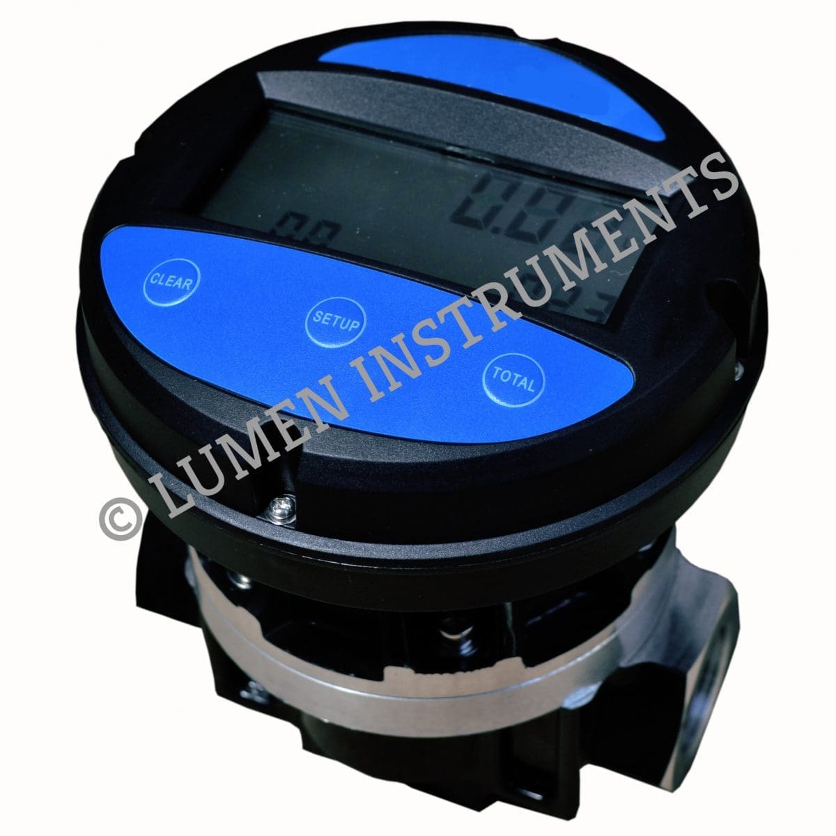 Digital Positive Displacement Flow Meter (diesel/oil) — product photo